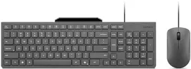 Lenovo 310 USB-A su laidu Combo US English GX31R09775 Juodas