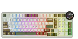 Klaviatūra ROYAL KLUDGE N99 Palm Žalias, rusvai gelsvas Switch, US