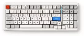 MCHOSE K99 V2 – US išdėstymas – Icy Creamsicle – Retro Baltas (Retro Balta) Belaidė Žaidimų Klaviatūra