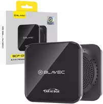 Stiprintuvas Blavec Adapteris Carplay Android Auto wireless BCP-01 – Bluetooth Wifi + kabelis USB į Typ C i Typ C į Typ C (CPAABCP01-BWB) juodos spalvos