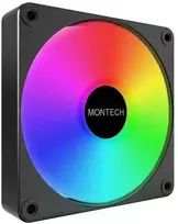Montech GF120R V2 ARGB (juodas/baltas, 3 vnt. pakuotė, reversinis, 120 mm)
