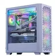 ADATA XPG VALOR AIR PRO korpusas, ATX, permatomas šoninis skydelis, 4x 120 mm ARGB ventiliatoriai, baltas
