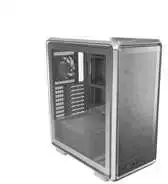 „Cooler Master“ korpusas „MasterFrame 500 Mesh“ sidabrinis, permatomas šoninis skydelis, ATX, 2x 200 mm ventiliatoriai, 1x 120 mm ventiliatorius, pilkas