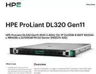 Serveris Hewlett Packard (HP) HPE PL DL320g11 4510 (2.4/12C) 2x32G (p64706) NS204(2x480) MR408i-o 8SFF 2x1000W 2p1G Išmanusis pasirinkimas