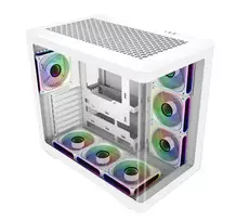 Kompiuterio korpusas Cooler Master Elite 600 Midi Tower, Baltas, 7 ventiliatoriai