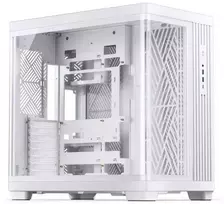 Jonsbo TK-4 Case, Midi Tower, ATX, Tempered Glass – Baltas