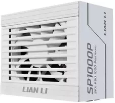Lian Li SP Series Platinum 80 PLUS Platinum Power Supply, SFX, fully modular, PCIe 5.1, ATX 3.1 – 1,000 Watt, baltas