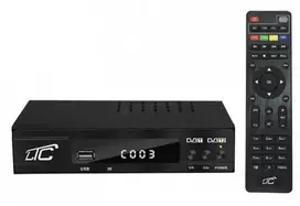 Imtuvas TV LTC Imtuvas DVB-T2 LXDVB507 su pultu