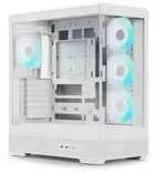 Aerocool P500B PC Case, Mid Tower, ATX, Tempered Glass, RGB - Baltas