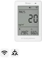 Drėkintuvas Sonoff AirGuard PM2.5 Wi-Fi oro kokybės sensorius, palaiko Matter