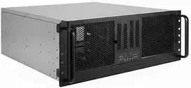 Inter-Tech 4U-47045, Rack, Server-case - juodas, 4 Hheneinheiten