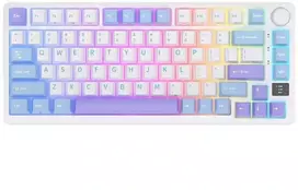 Klaviatūra Royal Kludge RK M75 (Taro Milk)