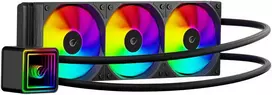 CPU AUŠINTUVAS RAMPAGE INFINITE V360 Juodas ARGB LGA1700/1851/AM5 360mm Liquid Cooler