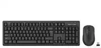 Klaviatūra ir pelė A4Tech FG1200 FStyler belaidis komplektas biurowy klaviatūra su myszą 2,4G juoda