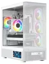 MODECOM Volcano Volcano AQ400 ARGB Midi Baltas
