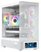 MODECOM Volcano Volcano AQ500 ARGB Midi Baltas