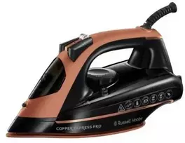 Lygintuvas Russell Hobbs Copper Express Pro 23986-56, 2600 W, Variu dengtas padas, 150 g/min, 315 ml, Savaime išsivalantis, Juoda/Bronzinė