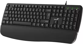 Genius KB-123 klaviatūra su laidu (USB) CZ/SK, juoda