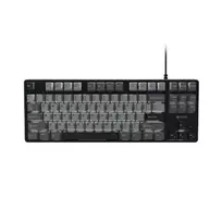 Klaviatūra Fury Kanabo K2 US balta pašvietimas mechaninė juoda-pilka