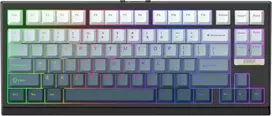 EPOMAKER G84 HE belaidė 75% magnetinė mechaninė žaidimų klaviatūra, RGB, 8000 mAh