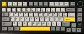 EPOMAKER Ajazz AK820 Pro bevielė mechaninė klaviatūra, RGB, TFT ekranas, pilka