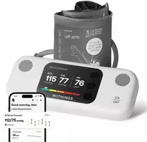 Kraujospūdžio matuoklis Withings Bpm Vision AFib BT balta
