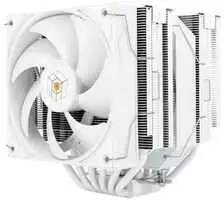 Thermalright Royal Pretor 130 CPU Cooler, Dual-Tower – 1x 120mm, 1x 130mm, baltas
