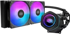 Cooler Master Chłodzenie wodne cpu masterliquid core nex 240 argb juoda