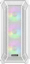 Obudowa Evolveo Xenon, obudowa ATX, 4x ARGB ventilátor 120mm, przedni panel airflow mesh, balta