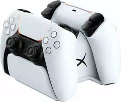 HyperX ChargePlay Duo įkrovimo stotelė PS5 DualSense valdikliams, USB-C, 18 W