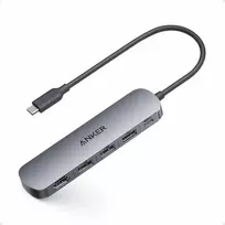 Anker 5-i-1 USB-C hub su 4K 30Hz HDMI, 100W Power Delivery ir USB-A/USB-C prievadais A8357