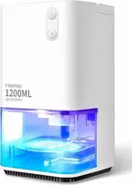 Heelay 1200 ml elektrinis tylus oro sausintuvas su automatinio išsijungimo funkcija ir 7 spalvų LED