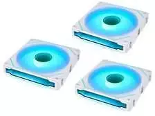 Lian Li UNI FAN SL-INF 140 ARGB Reverse Blade PWM Lüfter, 3er Single Lüfter Pack (Ohne Controller) - 140mm, baltas
