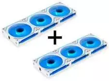 Lian Li "Build Kit" UNI FAN SL-INF 120 ARGB Reverse Blade PWM Lüfter, 6er Pack (Inkl. Controller) - 120mm, baltas