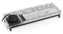 „Alphacool Core Distroplate 360 Left V.2“ su D5 Apex siurbliu, skirtas D5/DDC