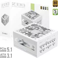 Gamemax PSU | GZ 850G WH | 850 W | Gold | Baltas | Full Modular