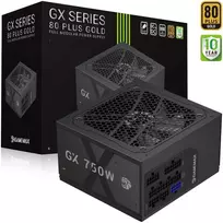 Gamemax maitinimo blokas | GX 750GF | 750 W | Auksinis | Pilnai modulinis