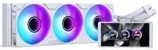 Phanteks Glacier One 360M25 LCD AiO Vanduo Cooling, 6-Inch Ekranas – 360mm, Baltas