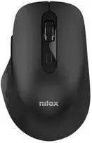 Pelė Nilox RATON DVIGUBAS BELAIDIS 1600 DPI NEGRO, Optinis, „Bluetooth“ + USB A tipo, 1600 DPI, Juodas