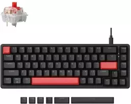 Klaviatūra Keychron Lemokey X6 QMK (Juoda)