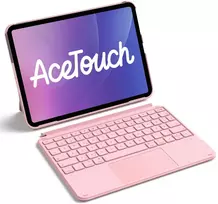 Inateck „iPad 11“ klaviatūra, skirta „iPad Air 4/5Gen Com“, QWERTZ, rožinė
