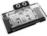 Alphacool Core RX 9070 Hellhound/Reaper/Pulse/Pure GPU Vanduo Block, ARGB, with Backplate – Acrylic