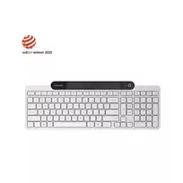 Lenovo 800 Self-Charging Bluetooth Klaviatūra-US English | Klaviatūra | Bluetooth | US English | Baltas