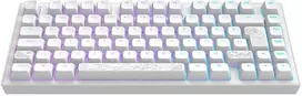 Klaviatūra Dark Project - Nostra Baltas 81 RGB