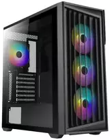 Azza Torrent, Midi Tower, PC, Juodas, ATX, ITX, micro ATX, Gaming, Mėlyna, Žalias, Oranžinis