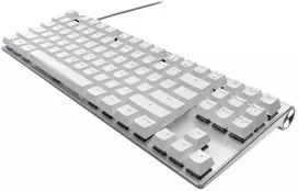 Klaviatūra CHERRY MX Board 8.0, Tenkeyless (80 - 87%), su laidu, USB, QWERTY, RGB LED, Baltas