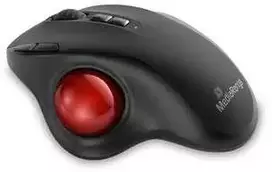 Pelė MediaRange MROS263 myszka Dom Po prawej stronie USB Type-C Manipulator kulkowy 2400 DPI