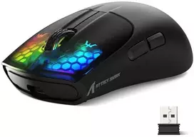 Belaidė žaidimų pelė Attack Shark X5 Juodas