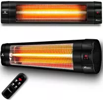 TRESKO infraraudonųjų spindulių šildytuvas, 2500 W, su nuotolinio valdymo pultu, sieninis modelis, THSL-009
