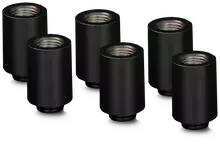 „Thermal Grizzly DeltaMate“ ilgintuvo jungtis – MF28, juodas, 6 vnt. pakuotė
